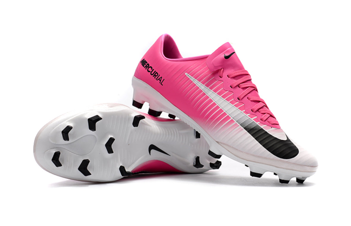 NIKE MERCURIAL VAPOR XI FG MOTION BLUR - ROSE/NOIR/BLANC