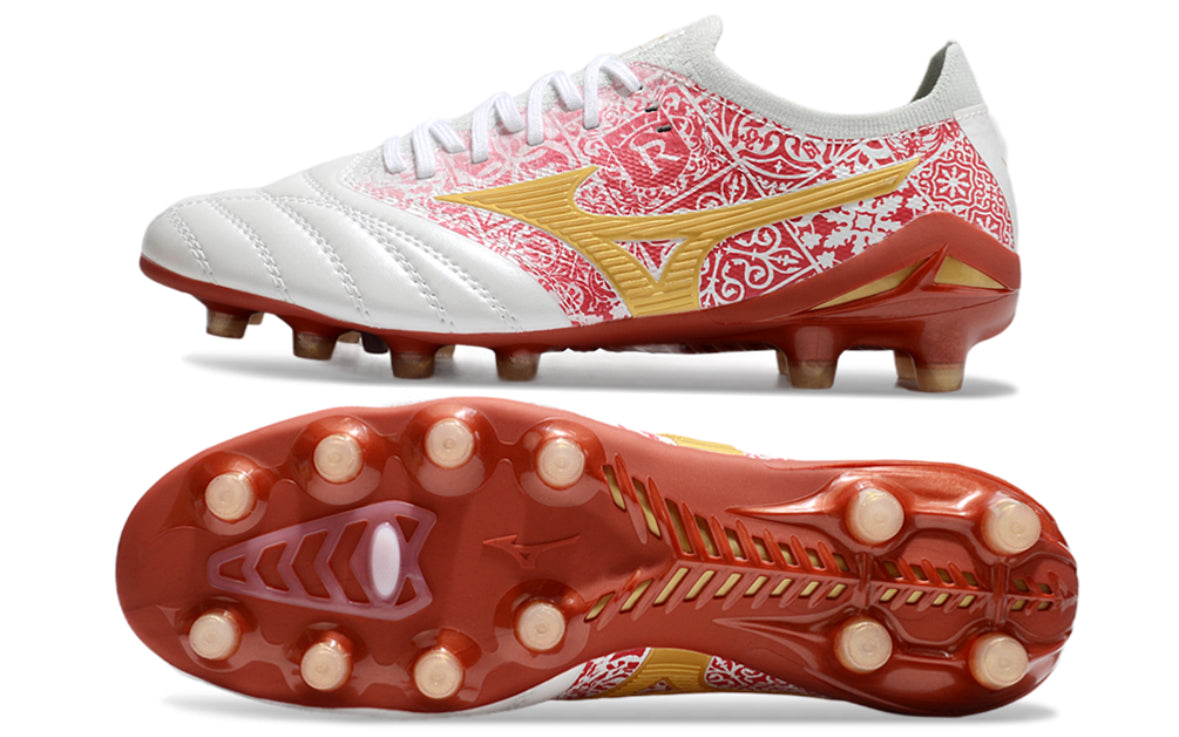 Mizuno Morelia Neo 4 Rouge / Blanc / Or