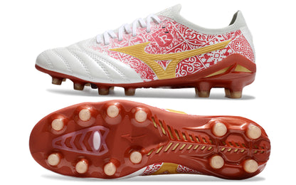 Mizuno Morelia Neo 4 Rouge / Blanc / Or