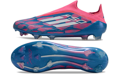 Adidas F50 Elite FG Bleu / Rose