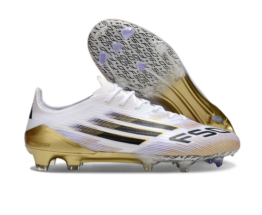 Adidas F50 Elite FG Blanc et Or