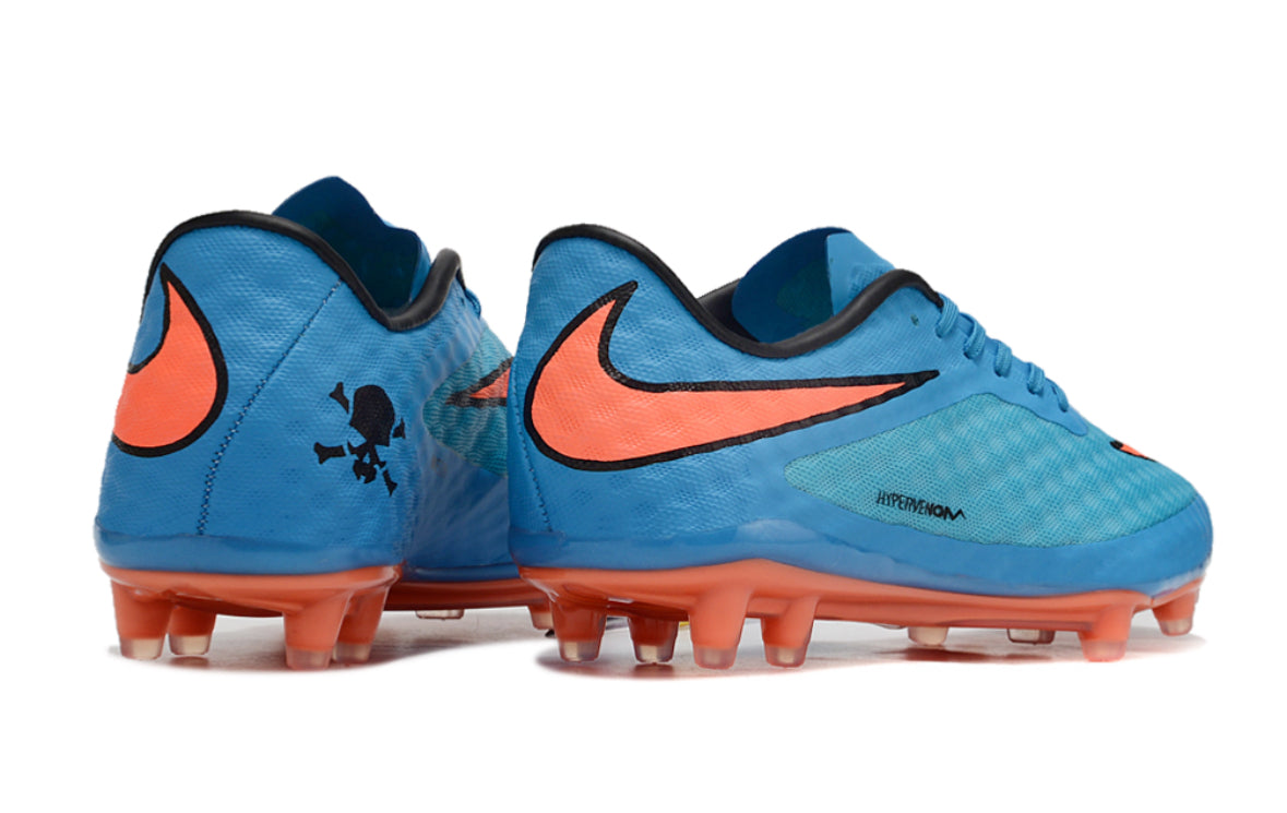 Nike Hypervenom Phantom FG Bleu / Orange