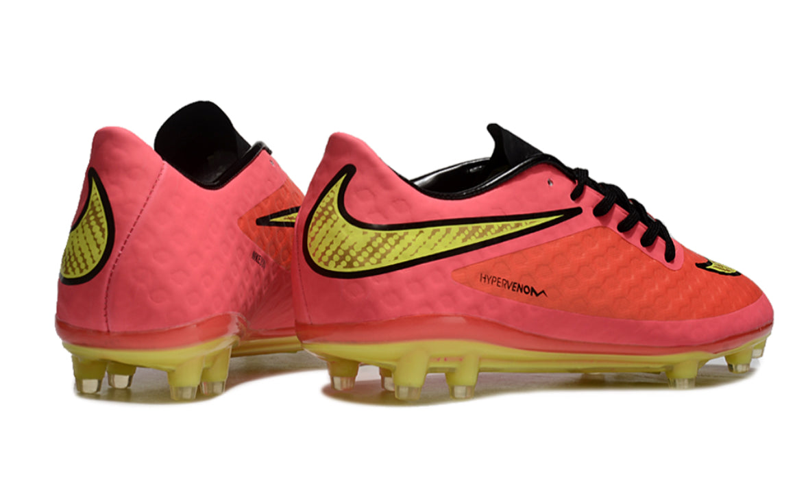 Nike Hypervenom Phantom FG Rouge / Jaune