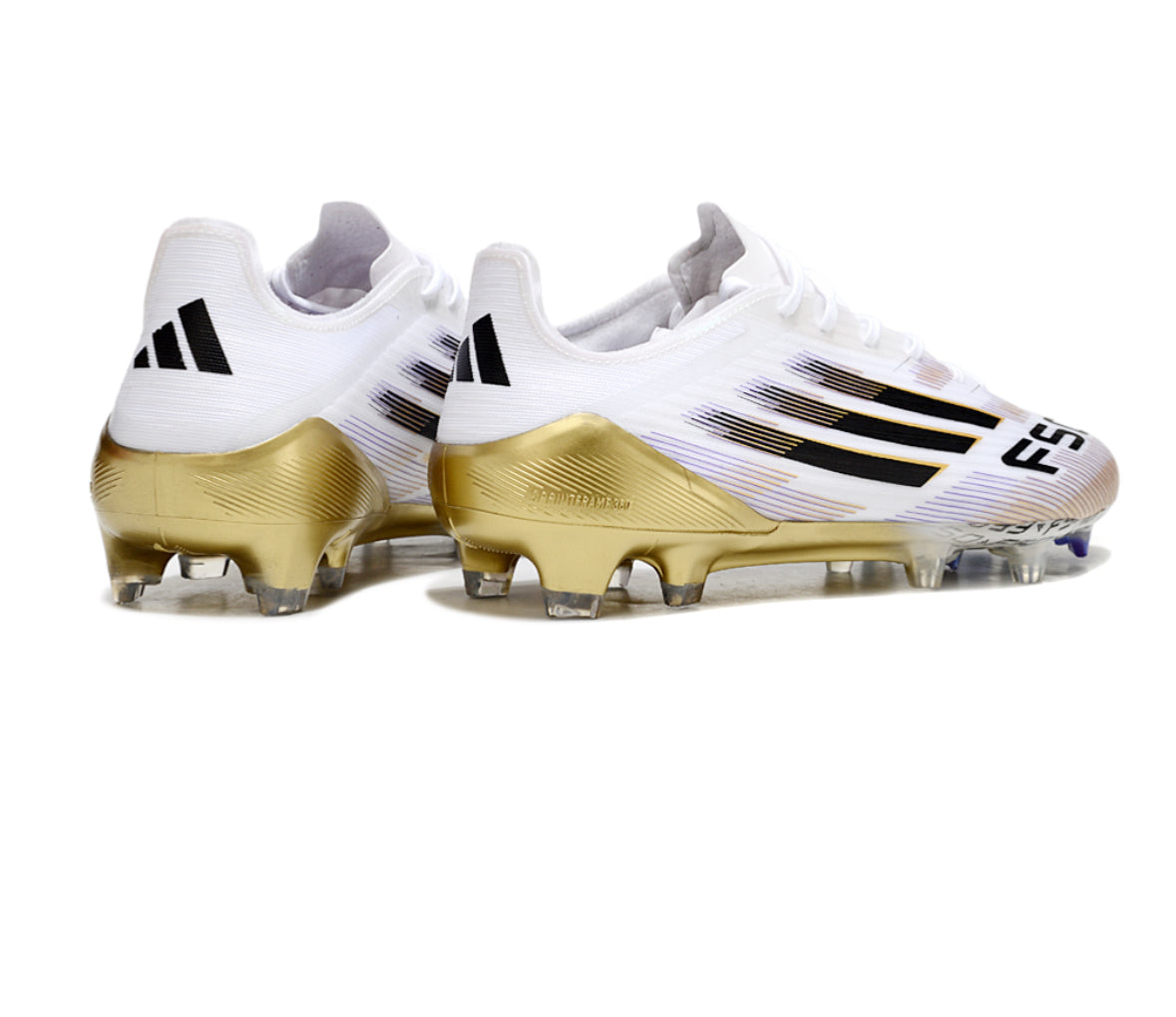 Adidas F50 Elite FG Blanc et Or
