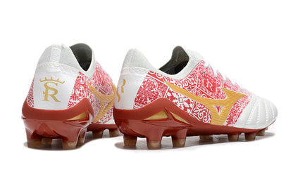 Mizuno Morelia Neo 4 Rouge / Blanc / Or